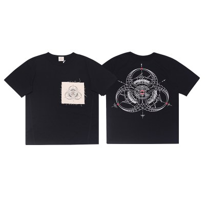 Clot x fragment x innersect 三方联名贴布潮牌陈冠希短袖T恤男