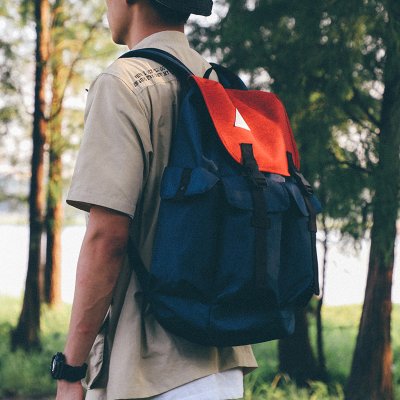 ACROSS原创双肩包男潮牌电脑包休闲书包女大学生运动旅行背包防水